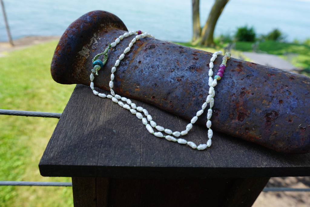 Pearl, Ruby and Opal Beauty