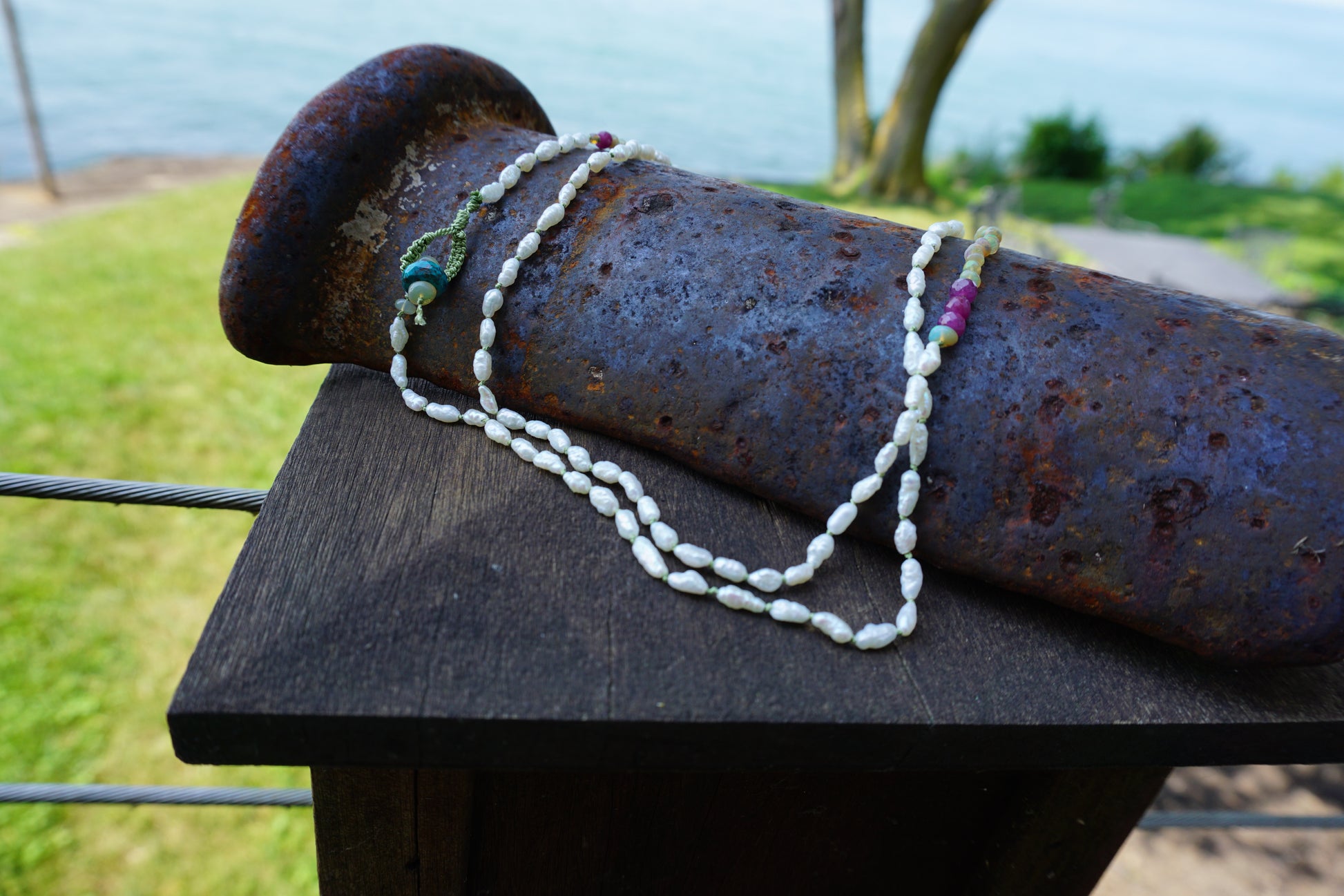 Pearl, Ruby and Opal Beauty