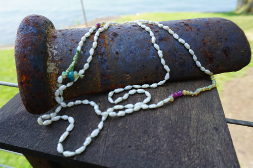 Pearl, Ruby and Opal Beauty